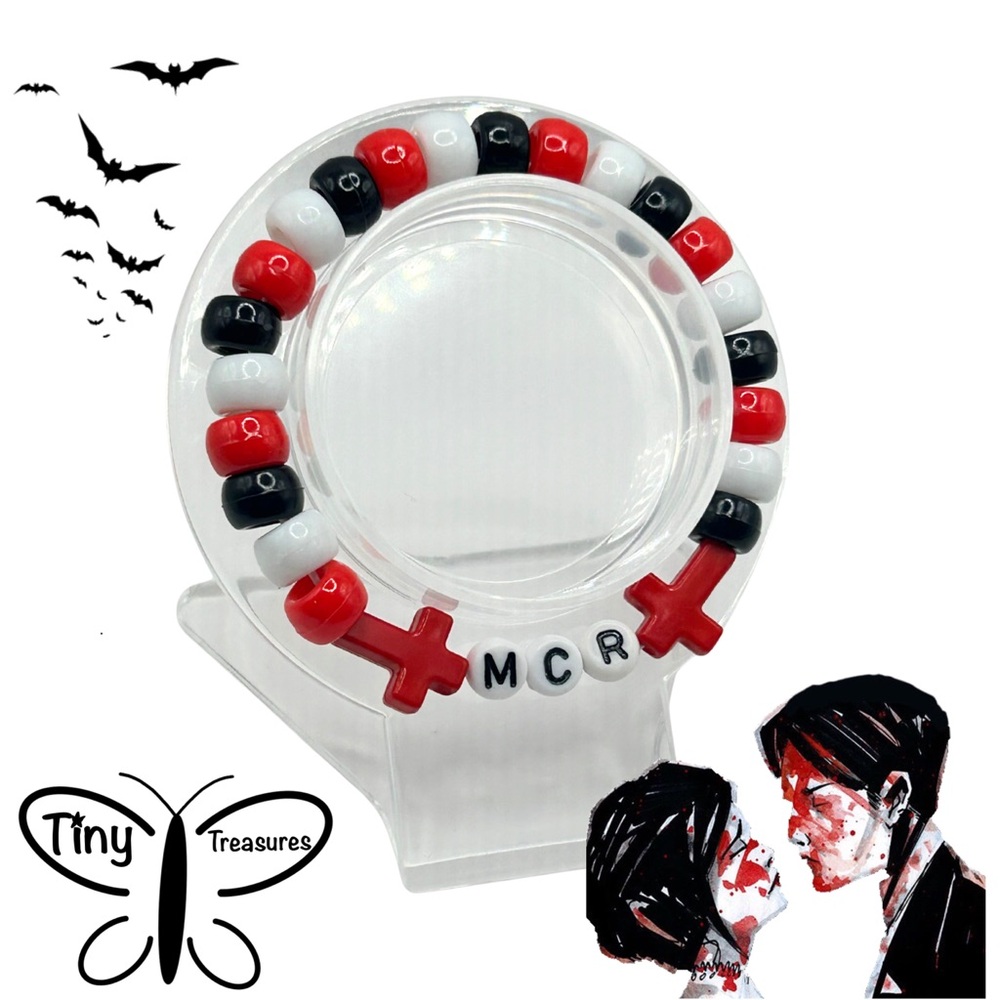 🖤My Chemical Romance Kandi Bracelet🖤
